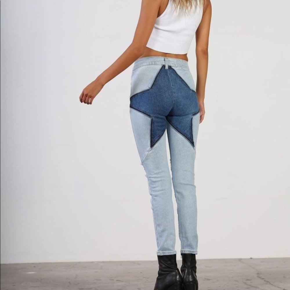 REVICE Venus Neverland Star Denim Jeans {DD26}